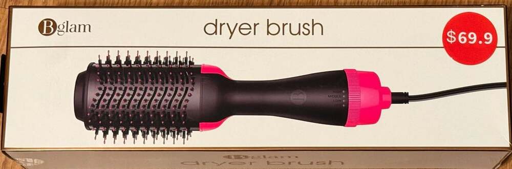 Bglam Dryer Brush Styling Wired Hot Air Brush